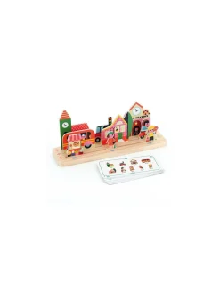 Jeu Oussassplass la ville Ingela P. Arrhenius - Vilac