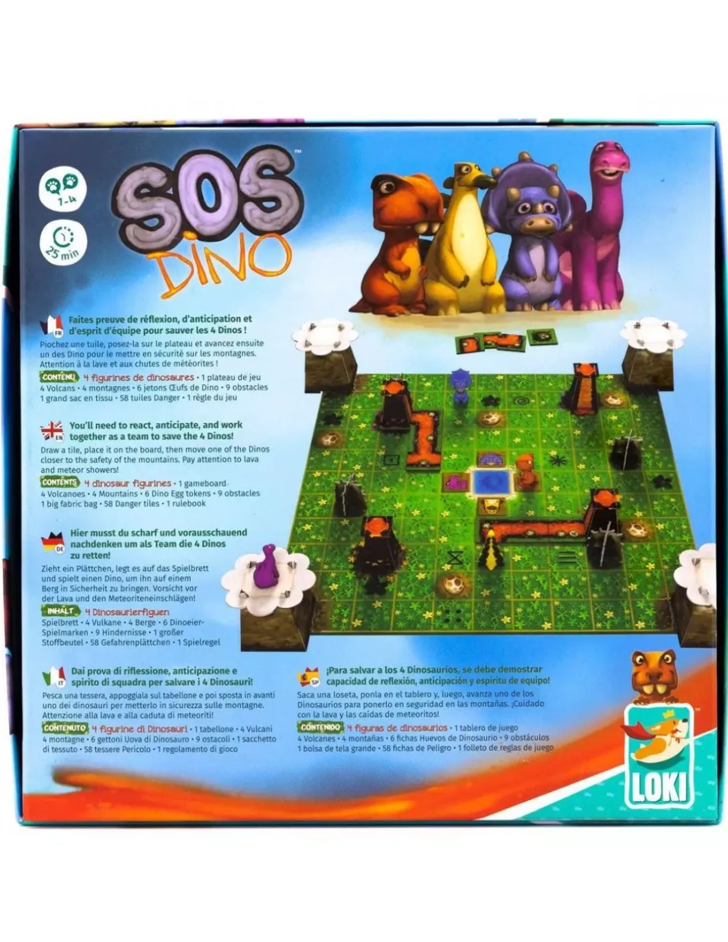 Jeu SOS dino - Loki