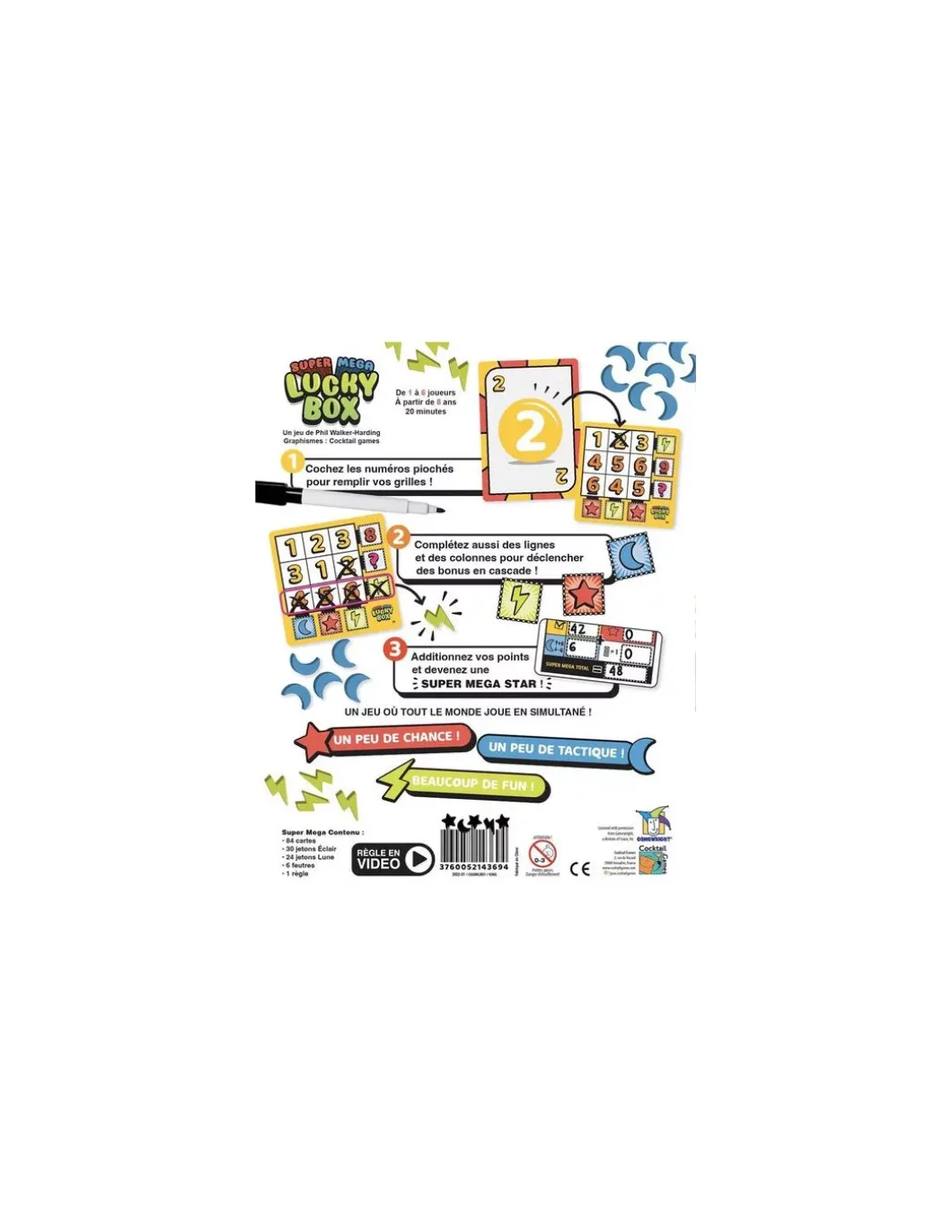 Jeu Super Méga Lucky Box