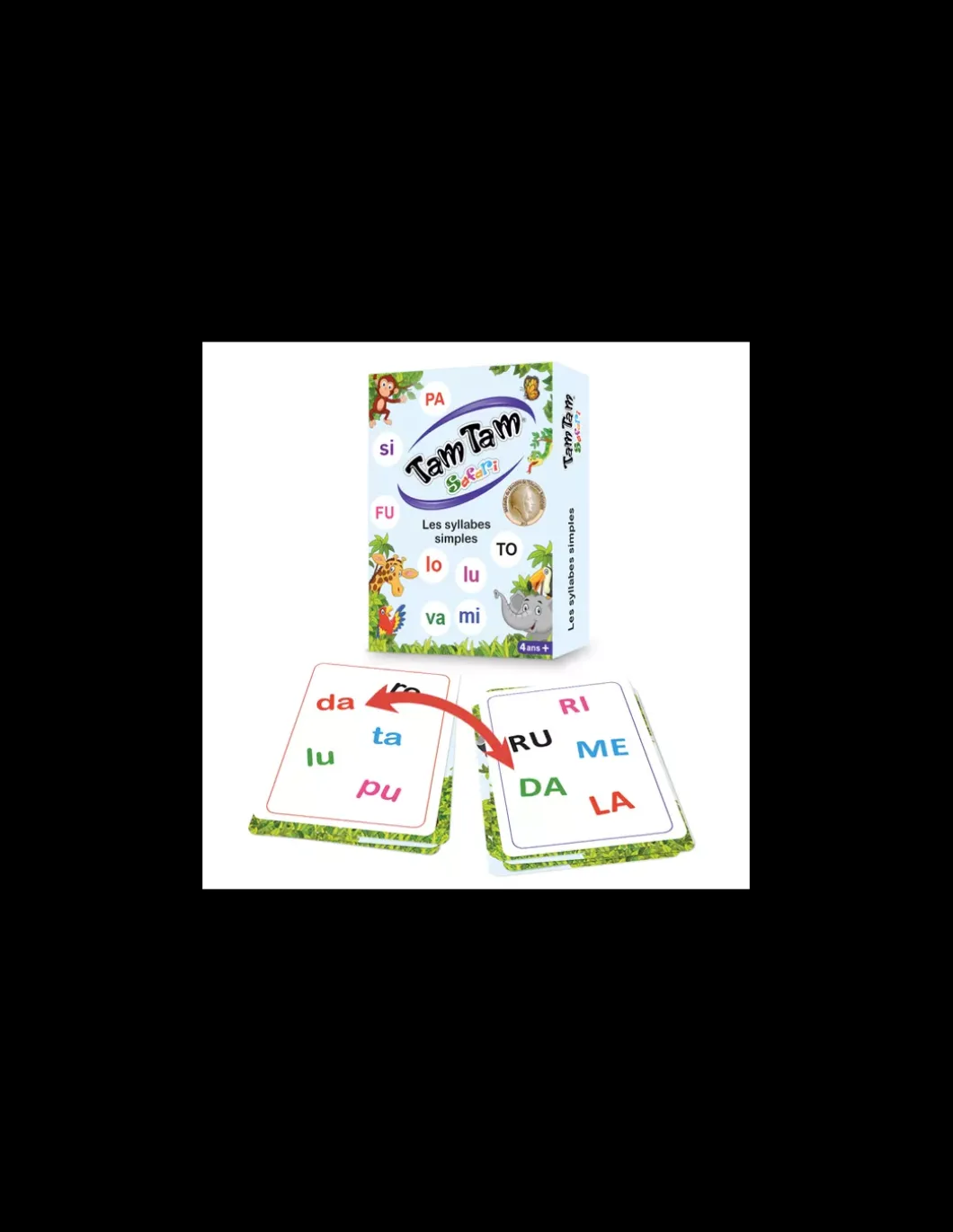 Jeu Tam Tam Safari Les syllabes