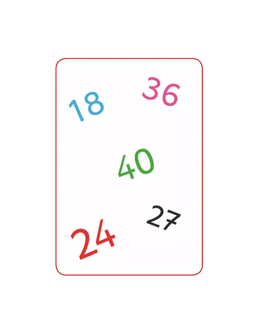 Jeu TamTam multiplication multimax 2 - Blackrock éditions
