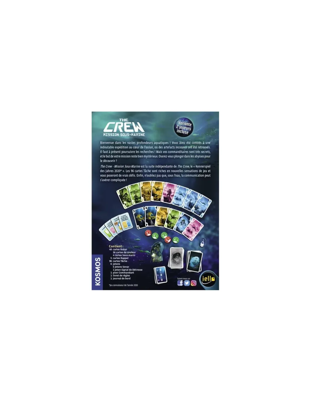 Jeu The crew Mission Sous-Marine - iello