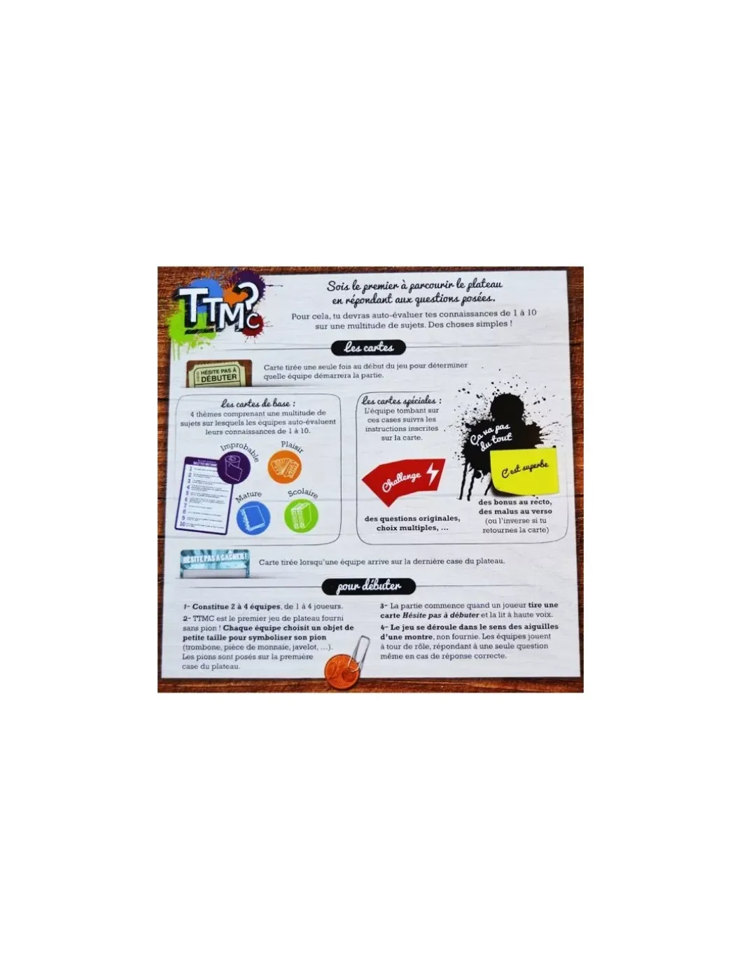 Jeu TTMC - Tu te mets combien?