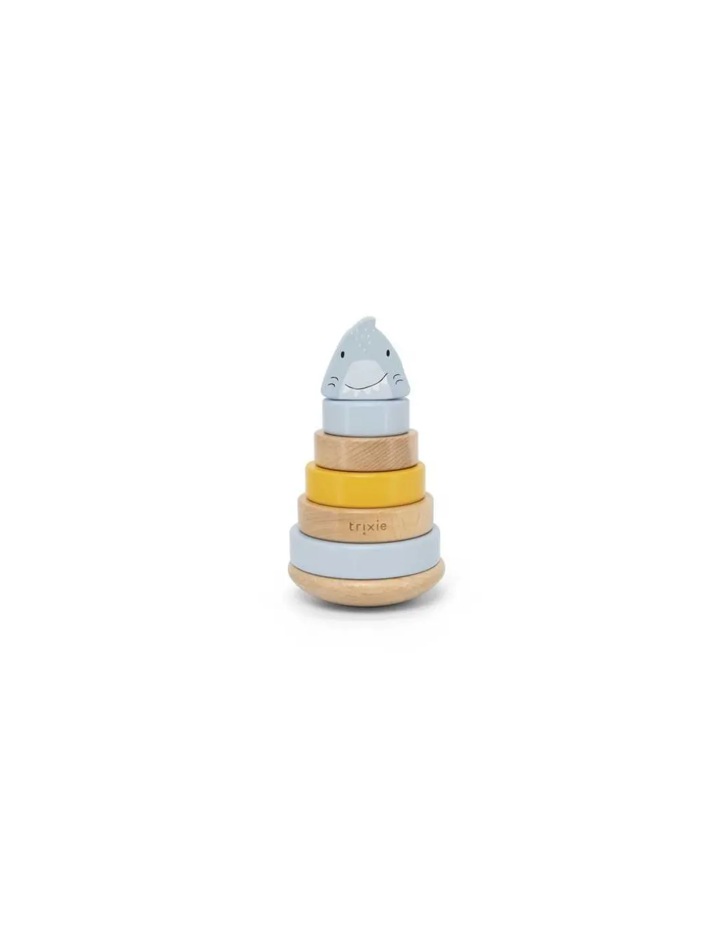Jouet à empiler en bois Requin - Trixie