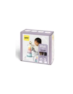 Jouet à empiler Stak 8 pièces - Oppi
