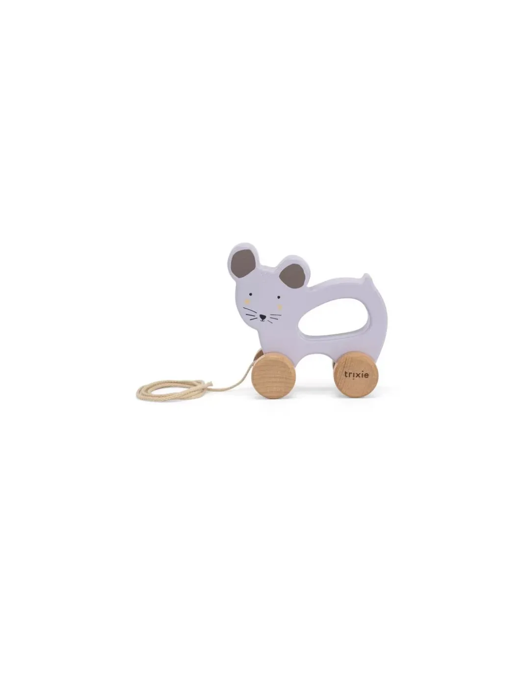 Jouet à tirer en bois Souris - Trixie