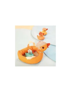Jouet de bain maman canard et ses canetons aimantés - Lilliputiens