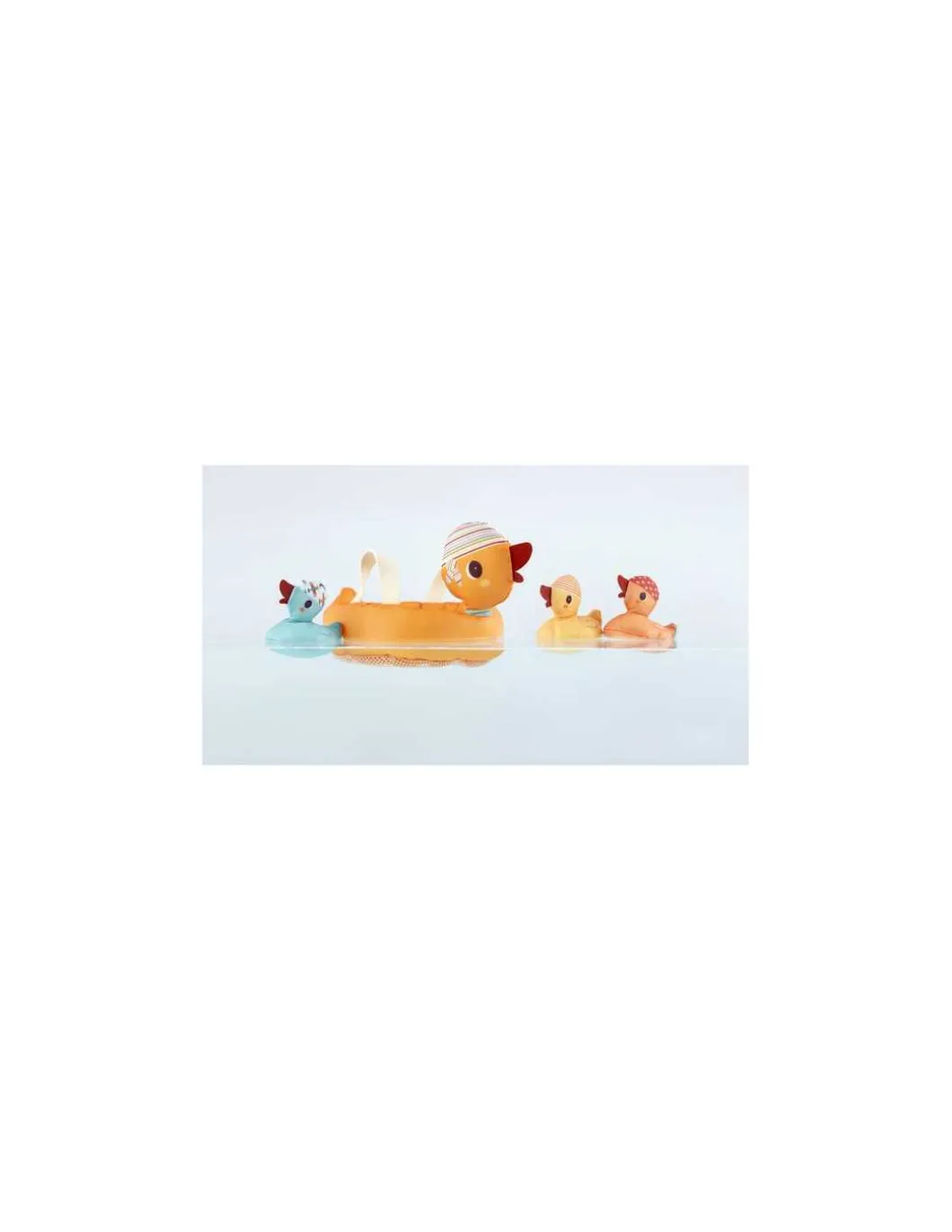 Jouet de bain maman canard et ses canetons aimantés - Lilliputiens