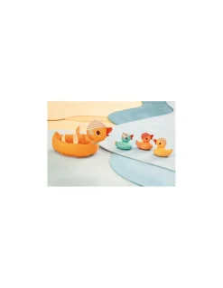 Jouet de bain maman canard et ses canetons aimantés - Lilliputiens