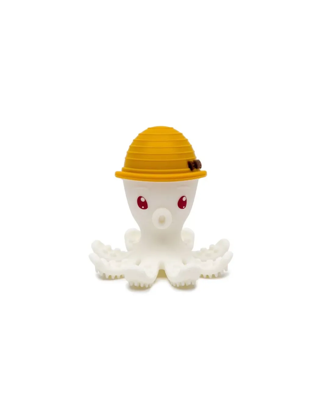 Jouet de dentition Bonnie la pieuvre jaune - BabyToLove