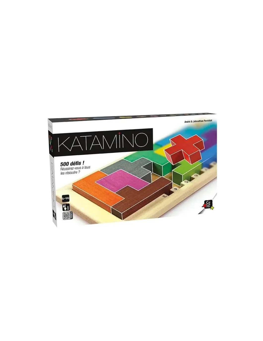 Katamino classic en bois - jeu Gigamic