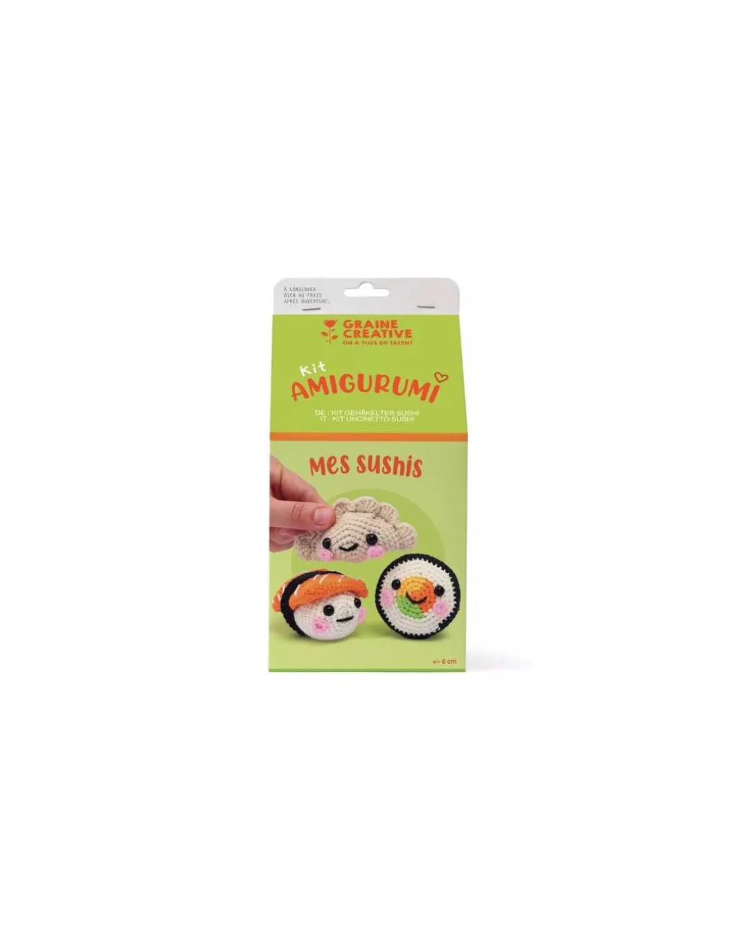 Kit Amigurumi Mes sushis - Graine créative