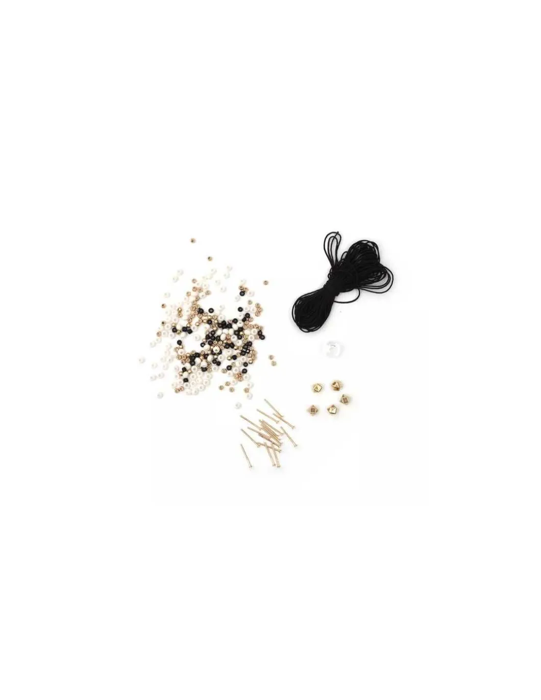 Kit bijoux or et noir - Graine Créative
