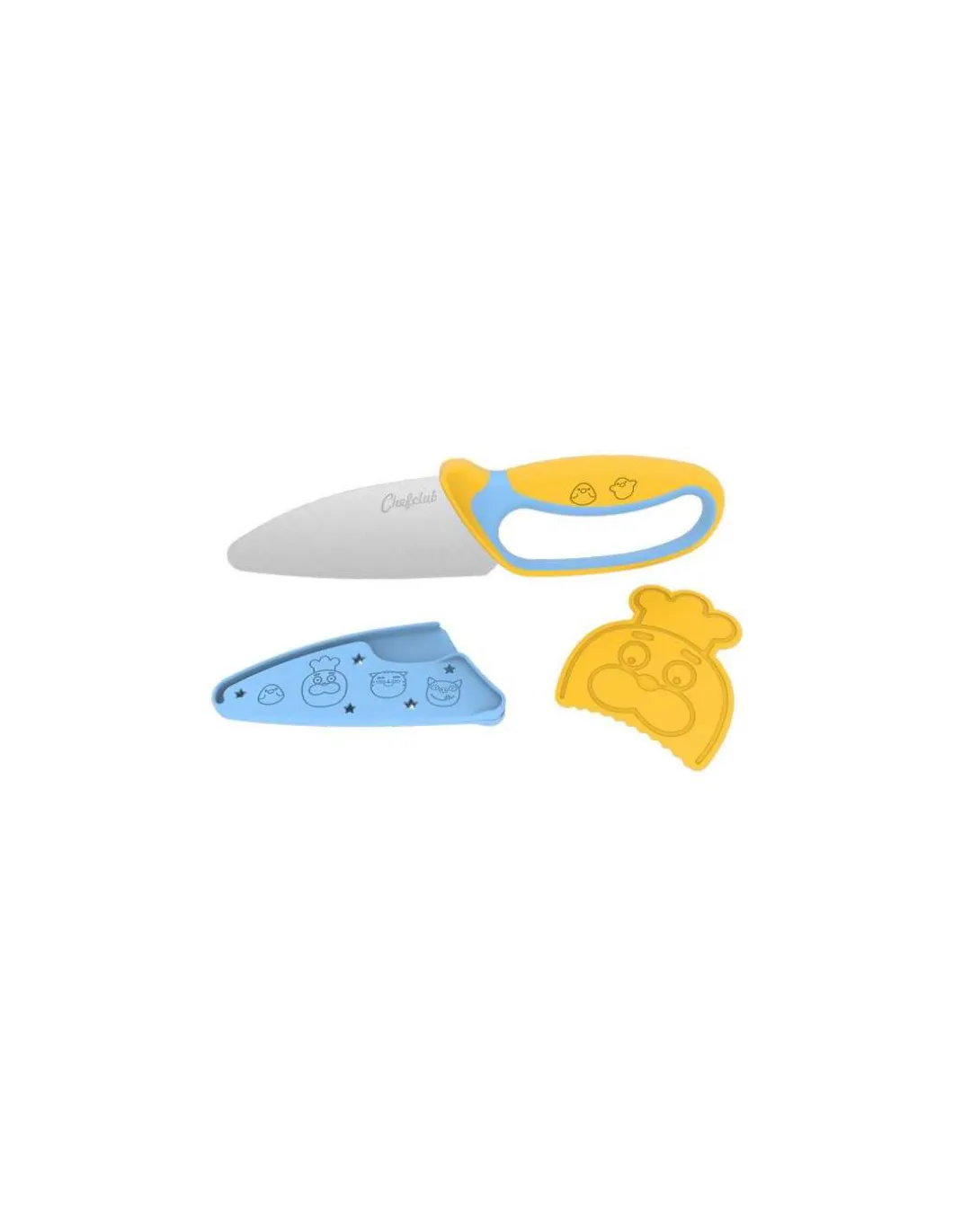 Kit découpe : couteau et éplucheur - Chefclub Kids
