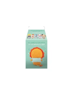 Kit minigurumi Kazuo le lion - Graine créative