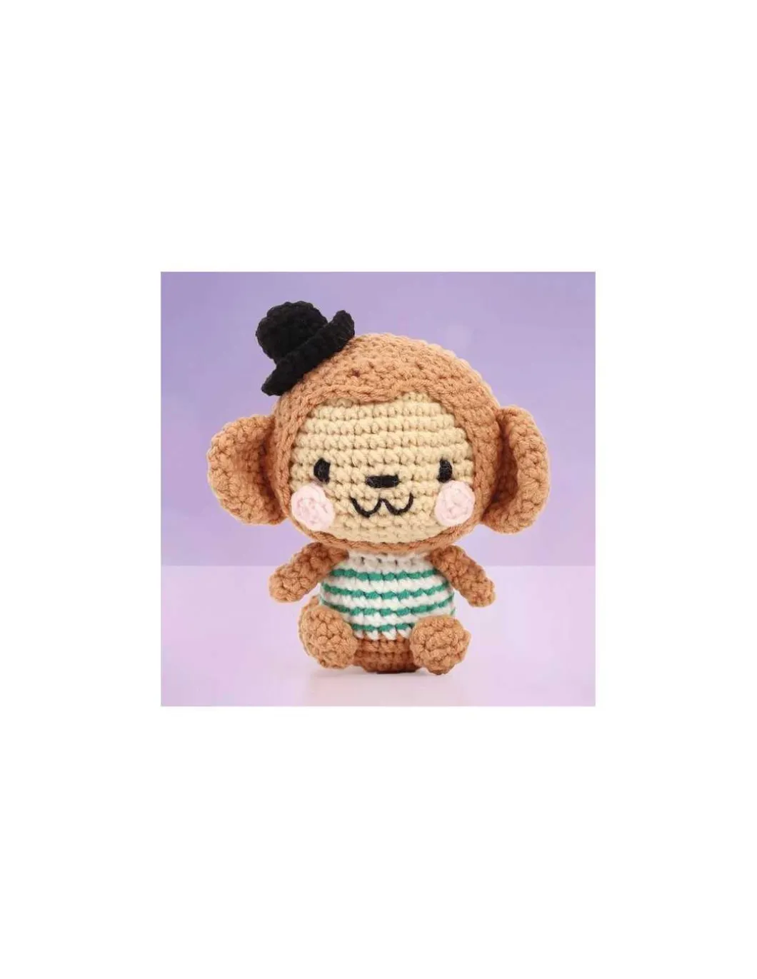 Kit minigurumi Nori le singe - Graine créative