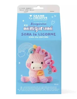 Kit minigurumi Sora la licorne - Graine créative