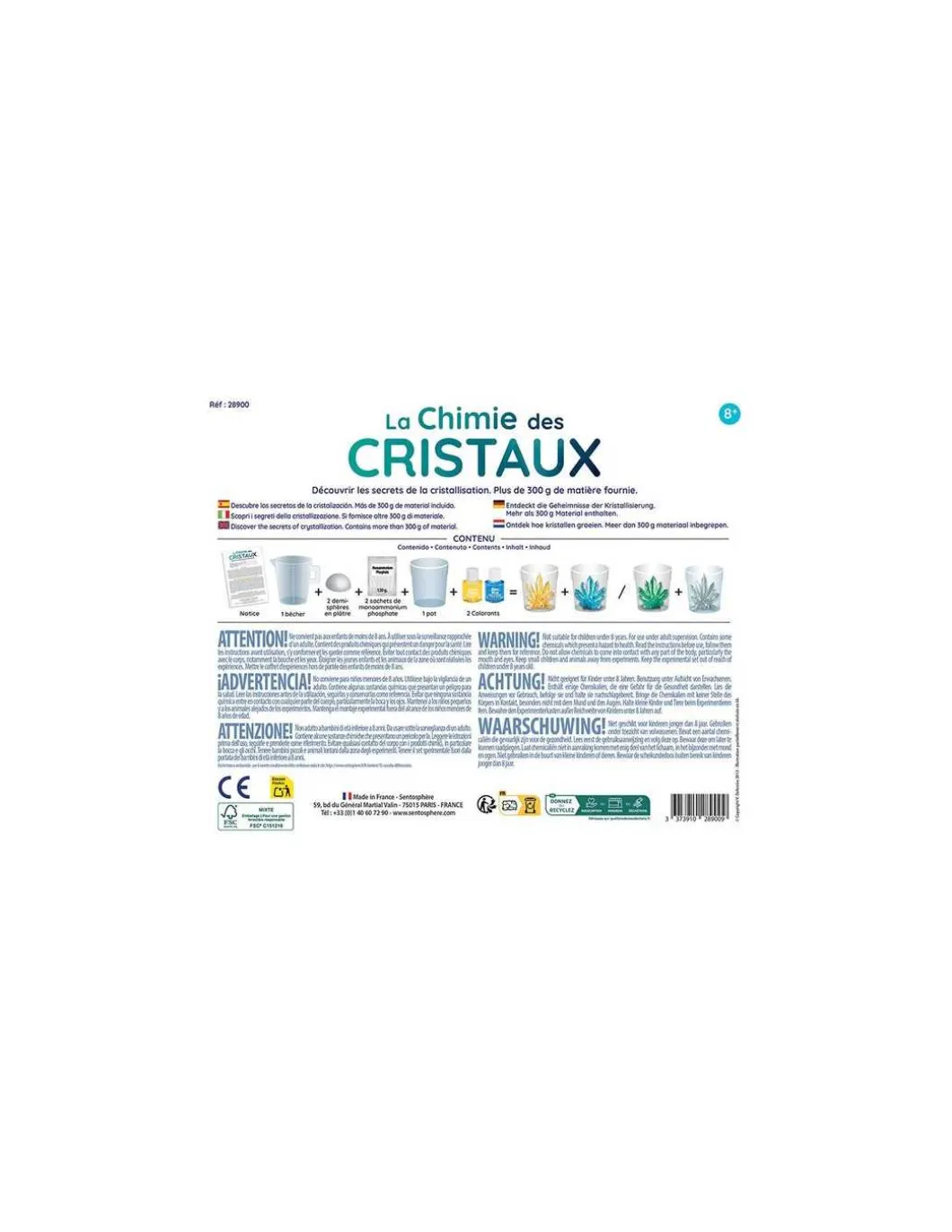 La Chimie des Cristaux - Sentosphère