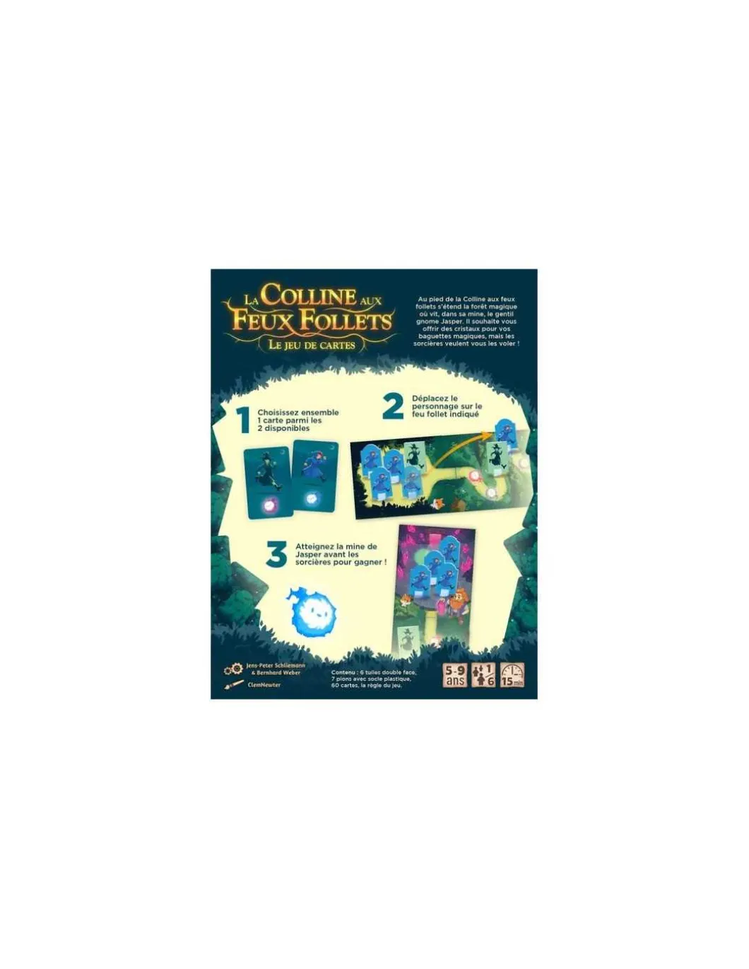La Colline aux Feux Follets Le jeu de cartes - Gigamic