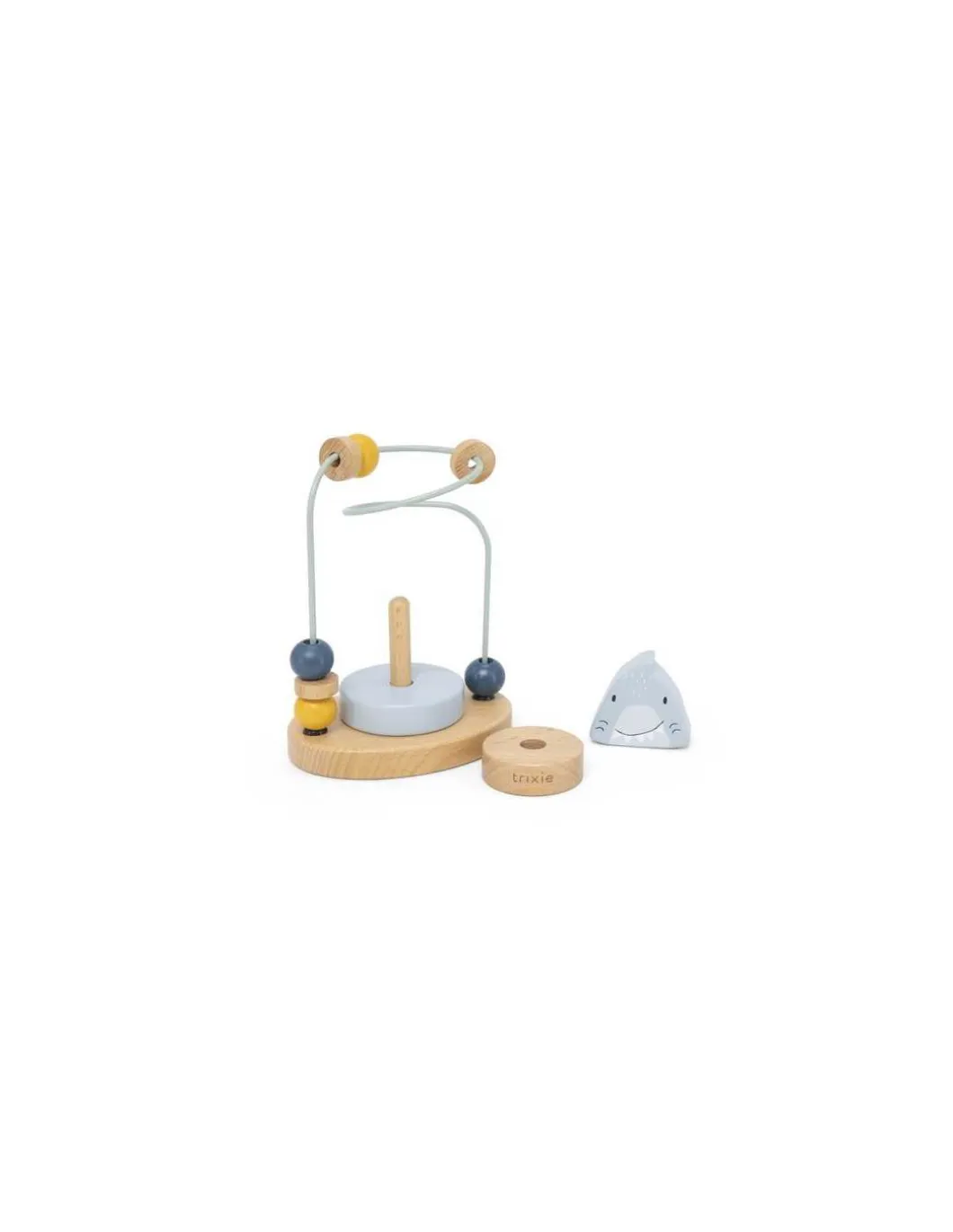 Labyrinthe de perles en bois Requin - Trixie