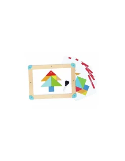 Labyrinthe magnétique Tangram 3 en 1 - Hape