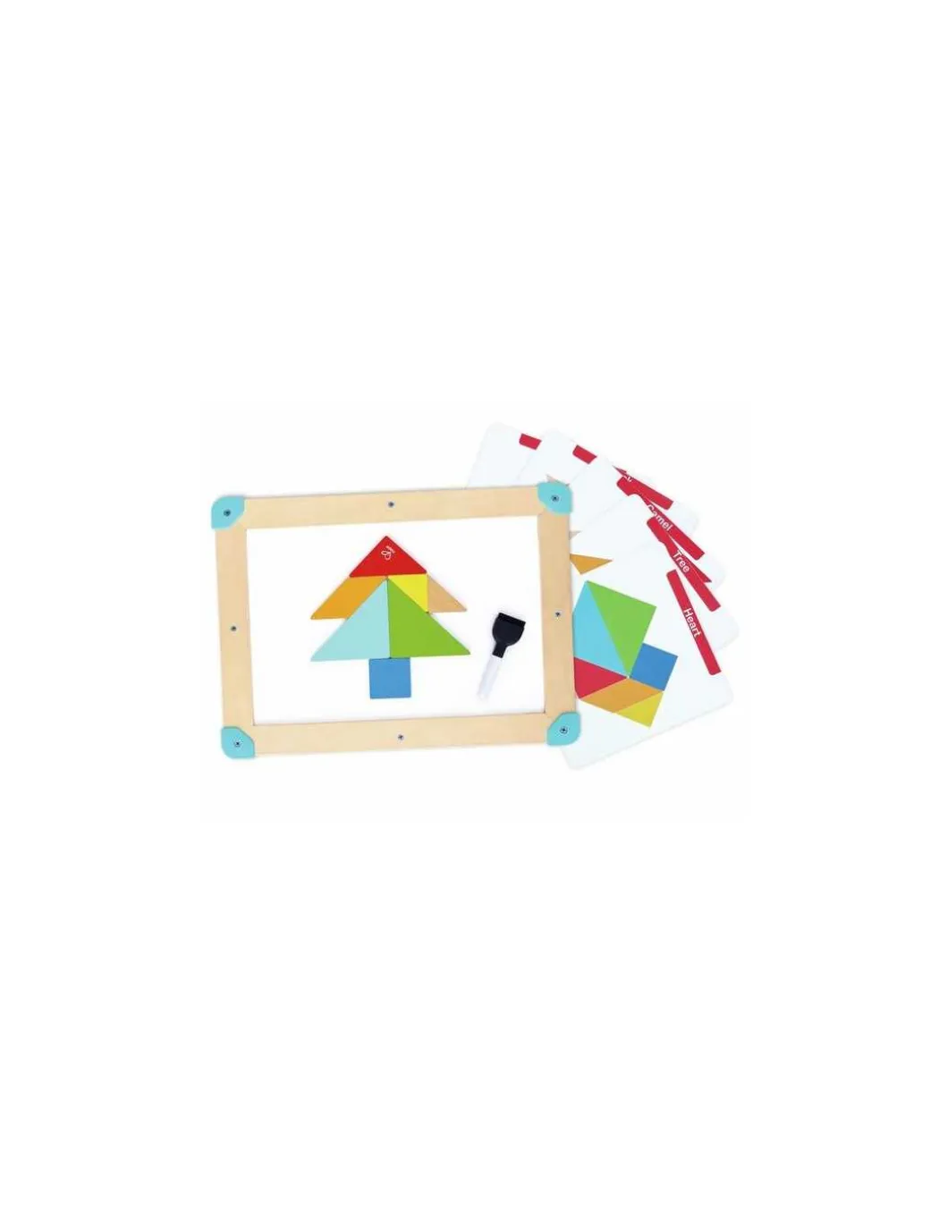 Labyrinthe magnétique Tangram 3 en 1 - Hape