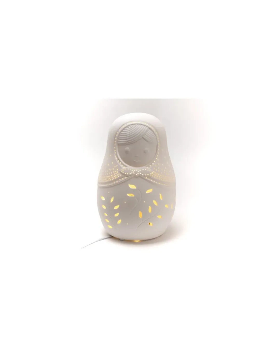 Lampe Babouchka en porcelaine - Amadeus Les Petits