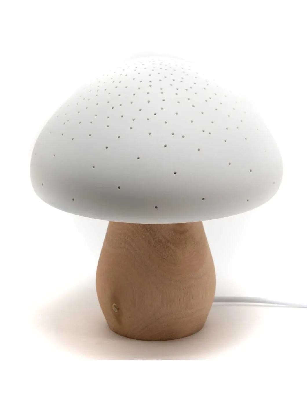 Lampe champignon en porcelaine - Amadeus Les Petits