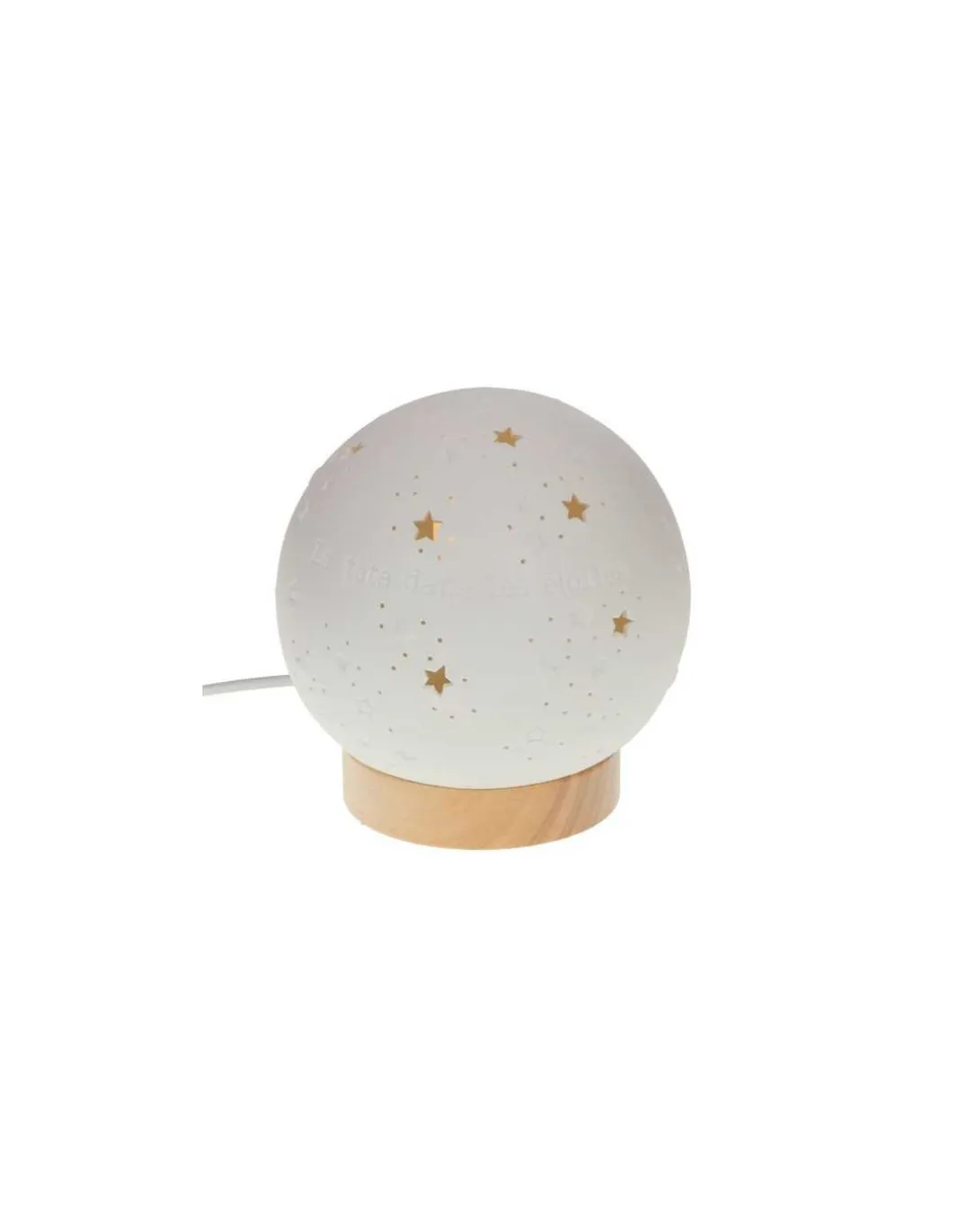 Lampe constellation en porcelaine - Amadeus Les Petits