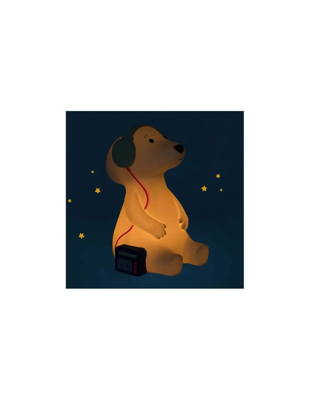 Lampe veilleuse chien Puce & Pilou - Moulin Roty