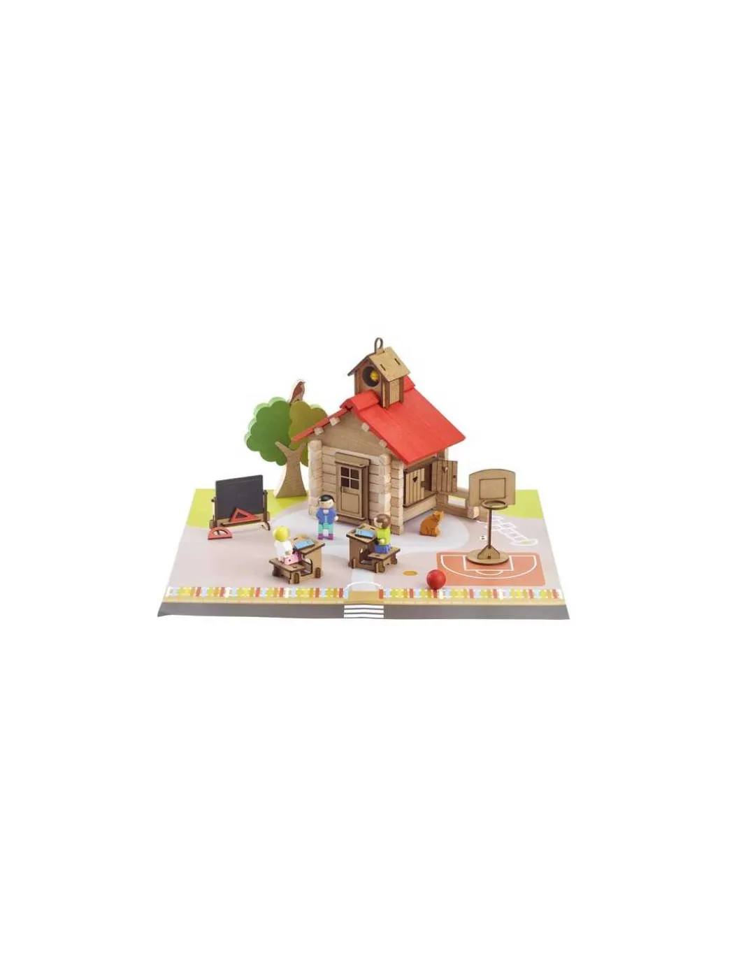 L'école du village 125 pièces - Jeujura