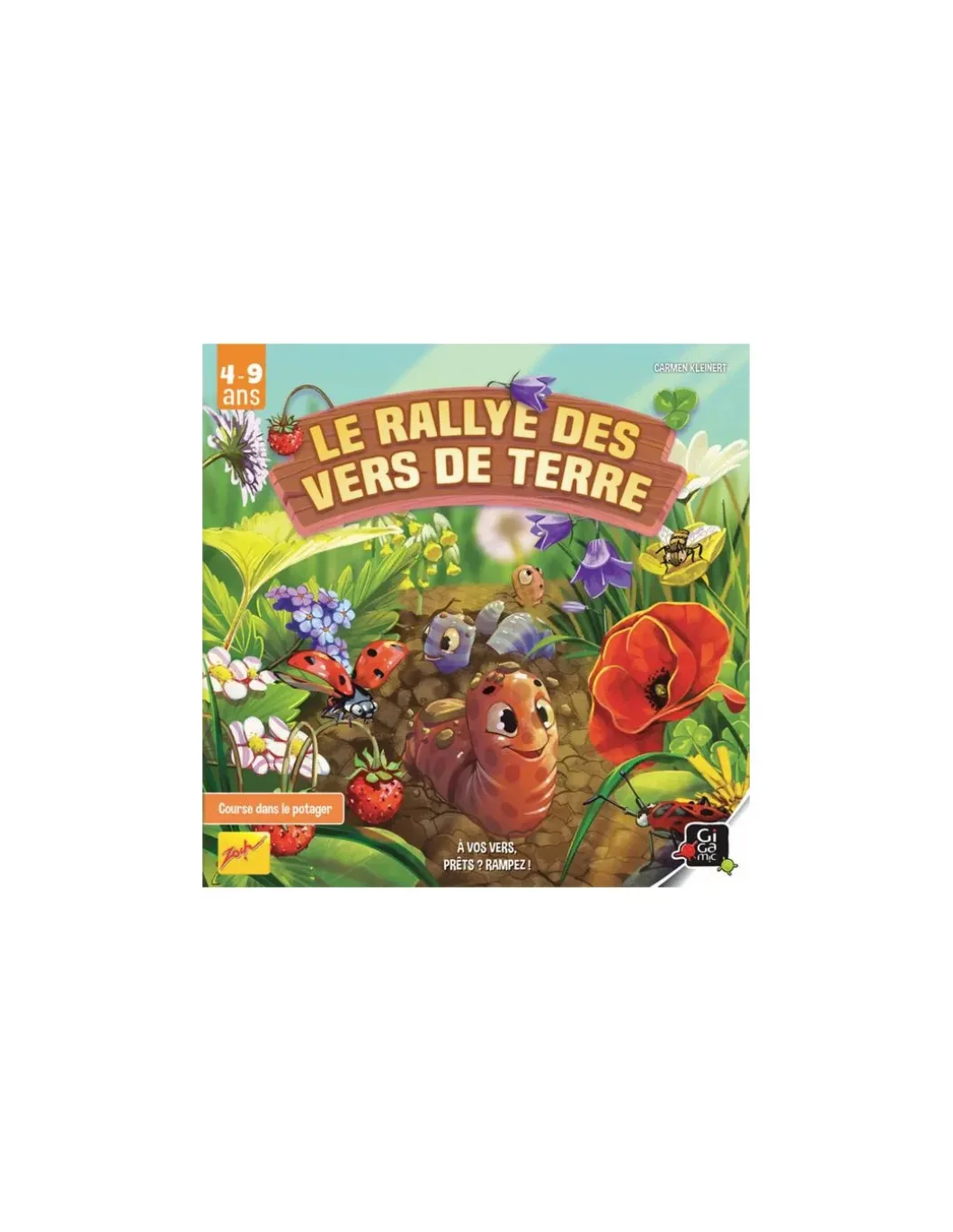 Le rallye des vers de terre - jeu Gigamic