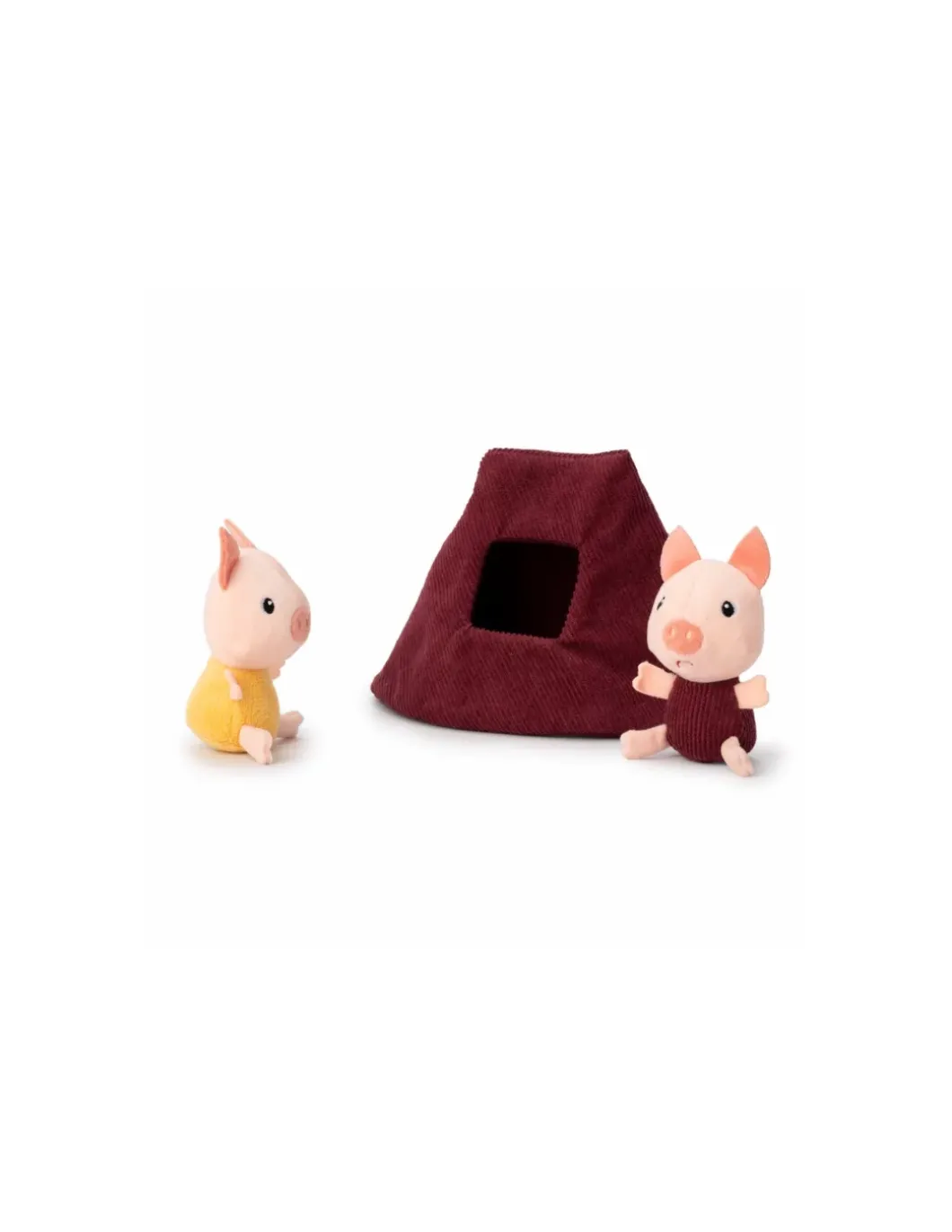 Les maisons du loup et des 3 petits cochons - Lilliputiens