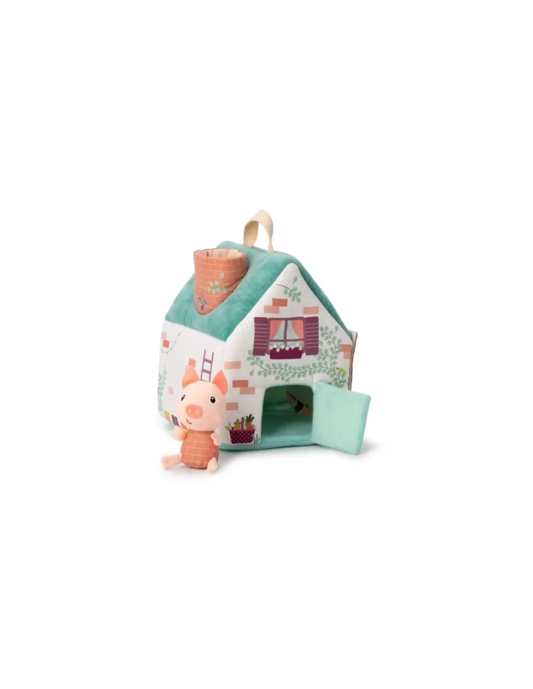 Les maisons du loup et des 3 petits cochons - Lilliputiens