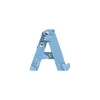 Lettre A bleu en bois - Moulin Roty