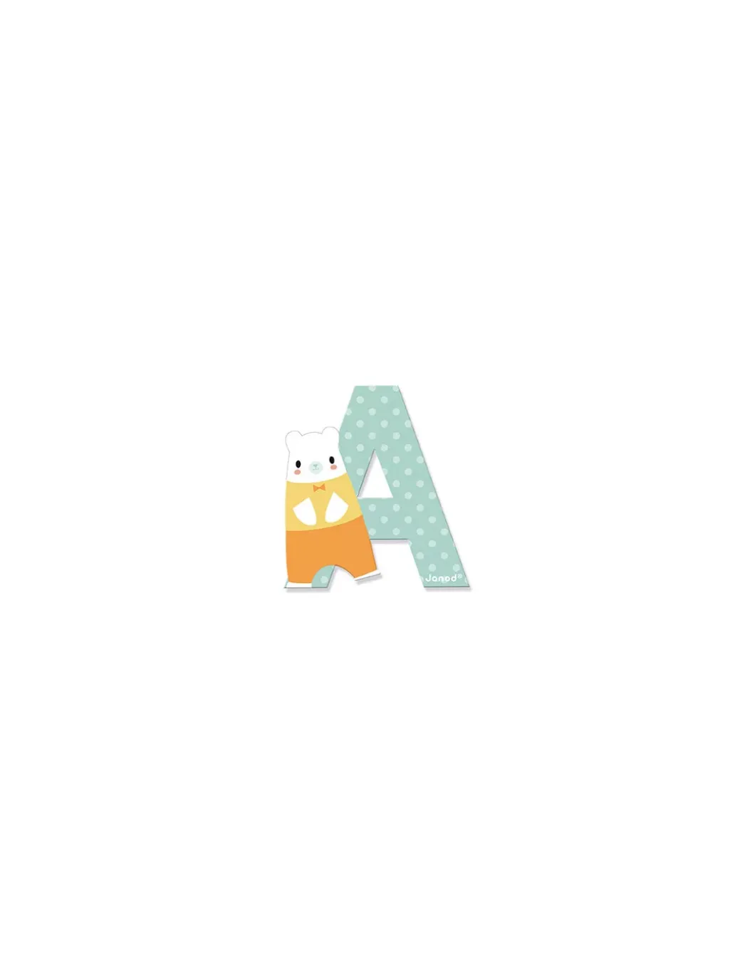 Lettre A en bois Pure - Janod
