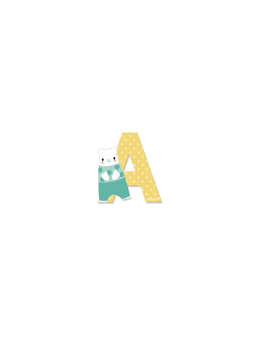 Lettre A en bois Pure - Janod