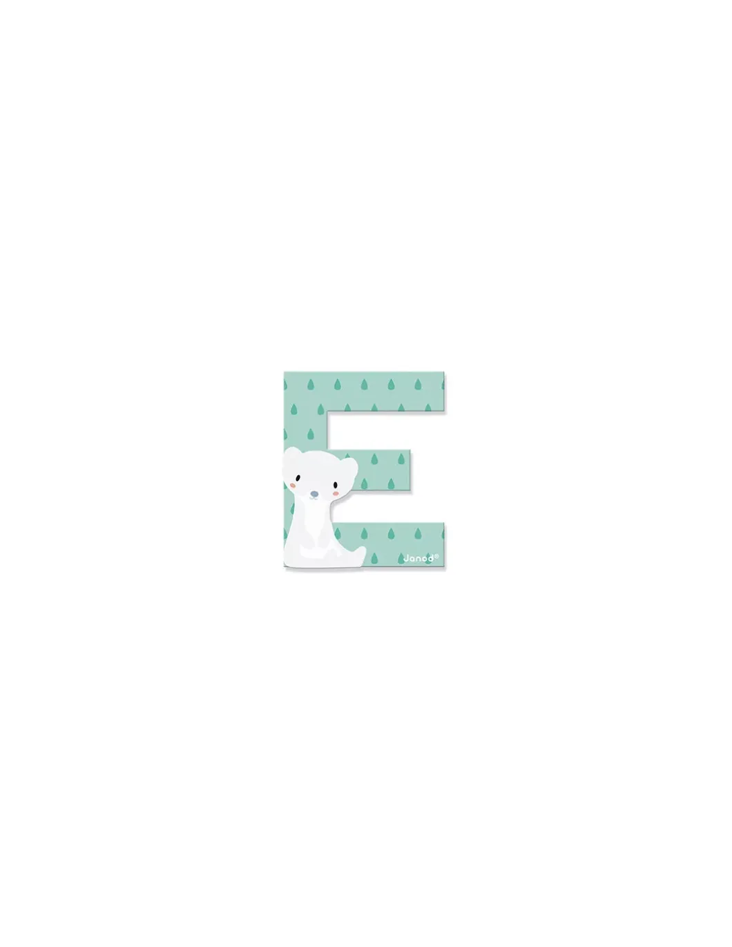 Lettre E en bois Pure - Janod