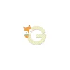 Lettre G en bois Pure - Janod