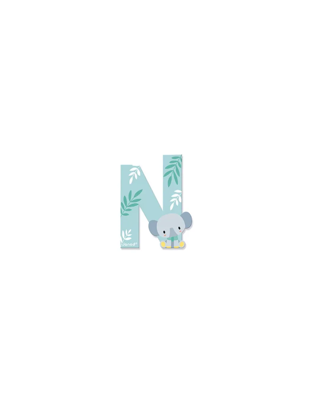 Lettre N en bois Pure - Janod
