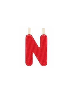 Lettre N rouge phosphorescente - Lilliputiens