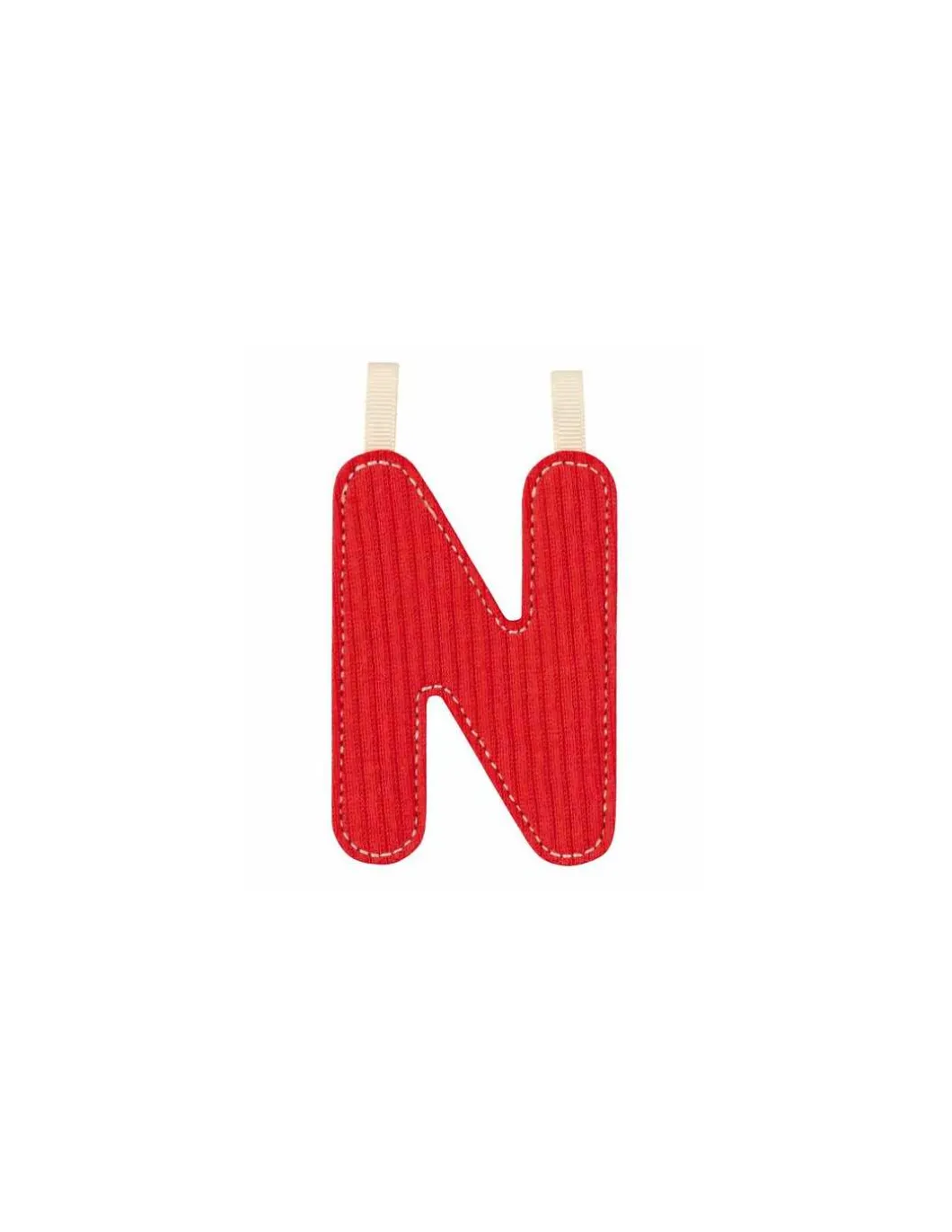 Lettre N rouge phosphorescente - Lilliputiens