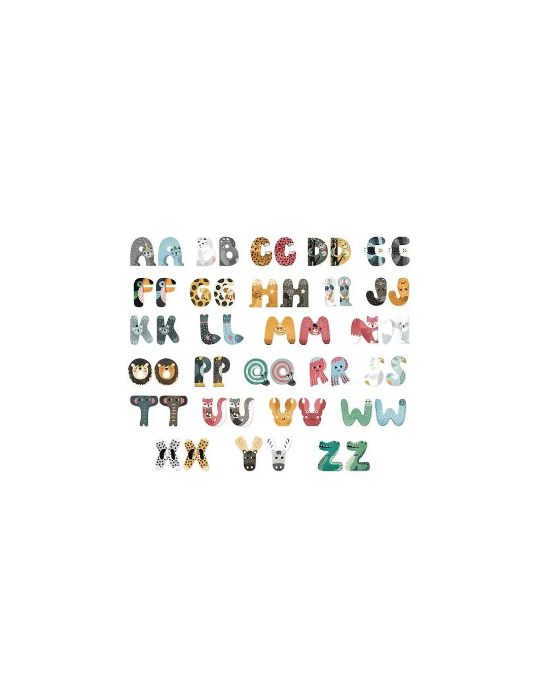 Lettre Q en bois M. Carlslund - Vilac
