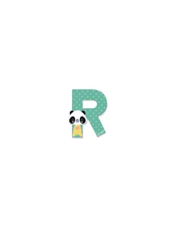 Lettre R en bois Pure - Janod