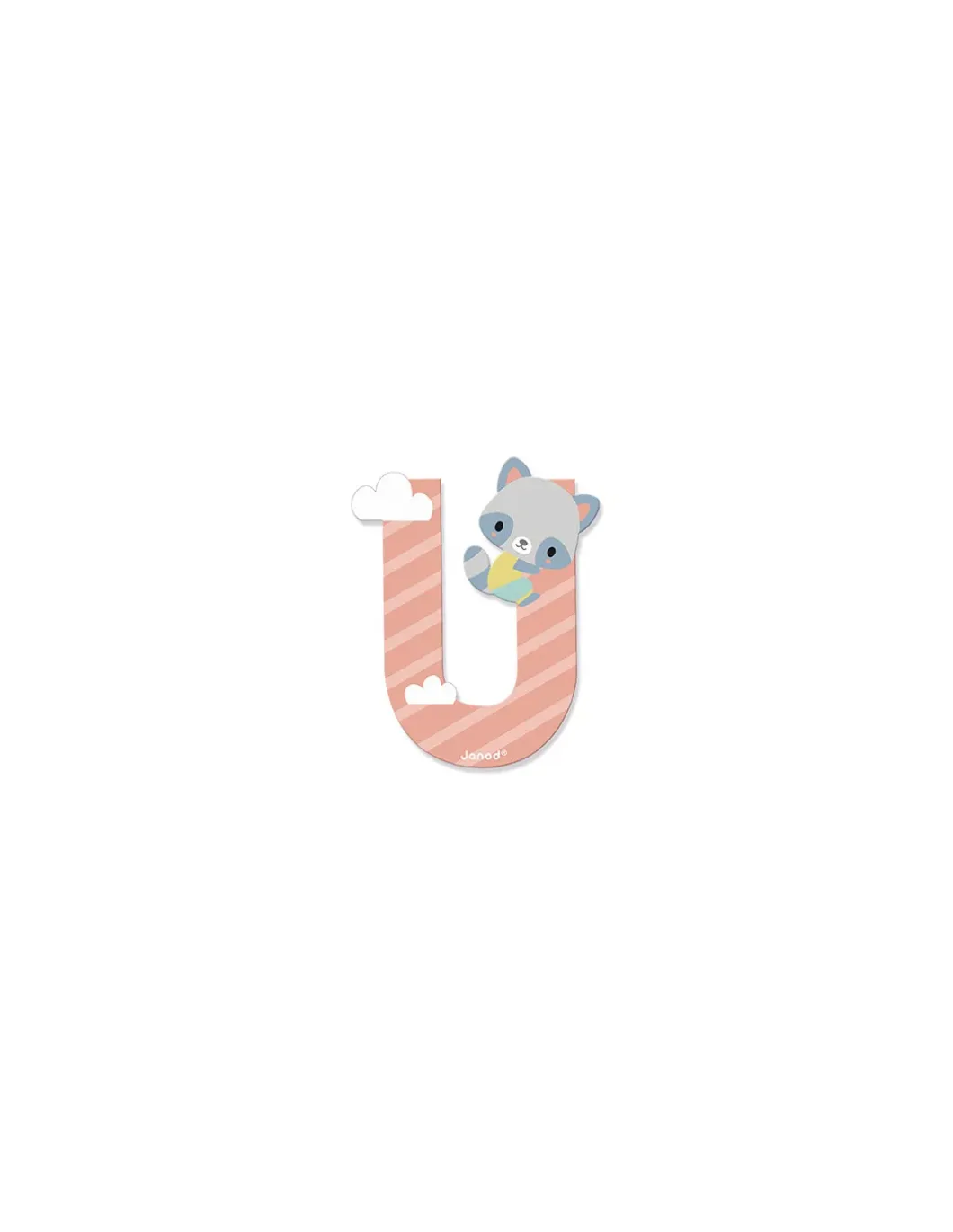 Lettre U en bois Pure - Janod