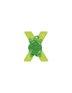 Lettre X en bois - Moulin Roty