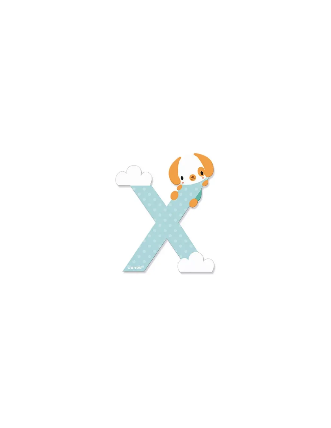 Lettre X en bois Pure - Janod