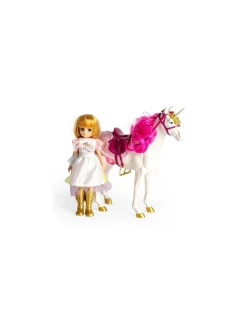 Licorne et poupée Lottie