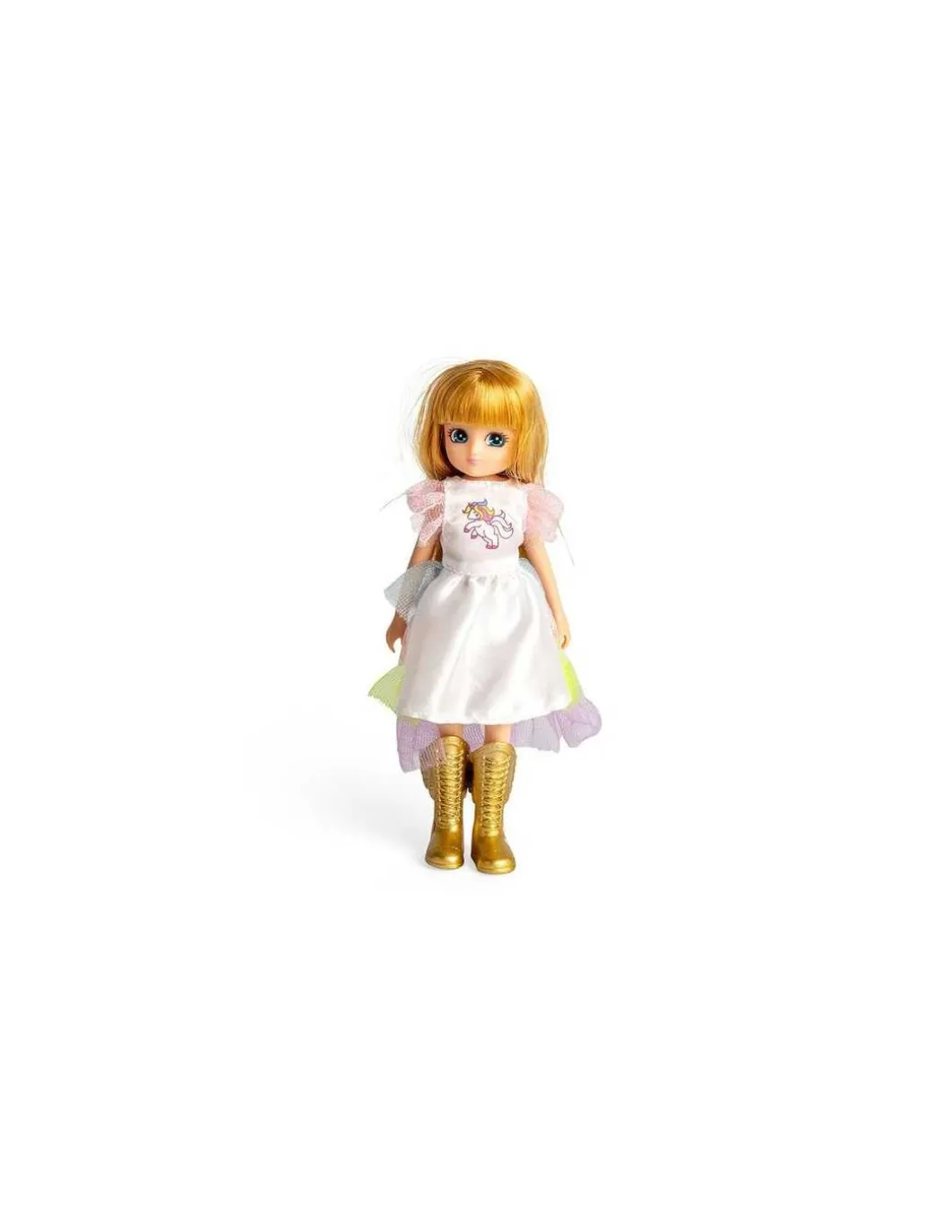 Licorne et poupée Lottie