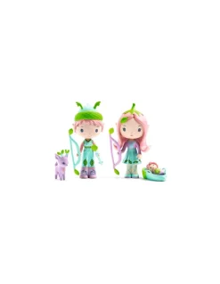 Lily & Sylvestre - Figurines Tinyly - Djeco
